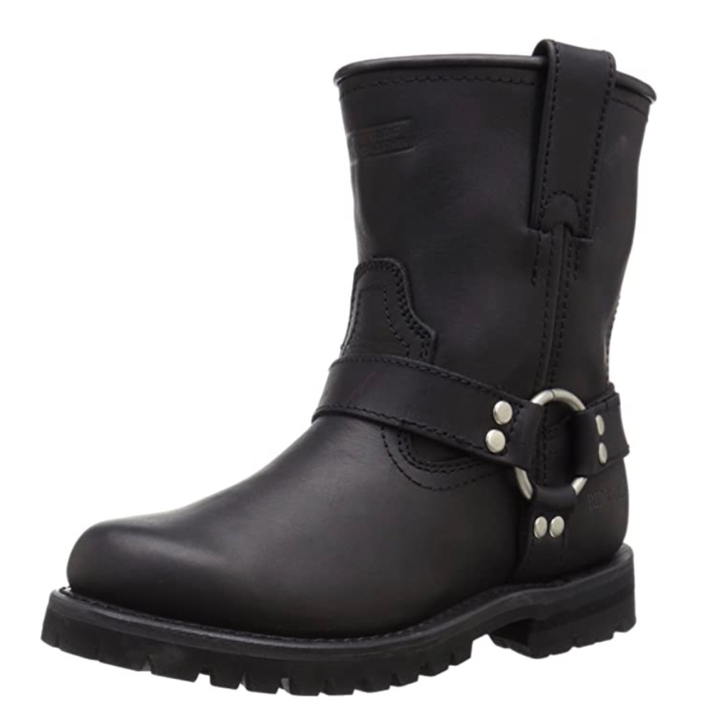 Ad Tec 8" Harness Boot Black Work Boot